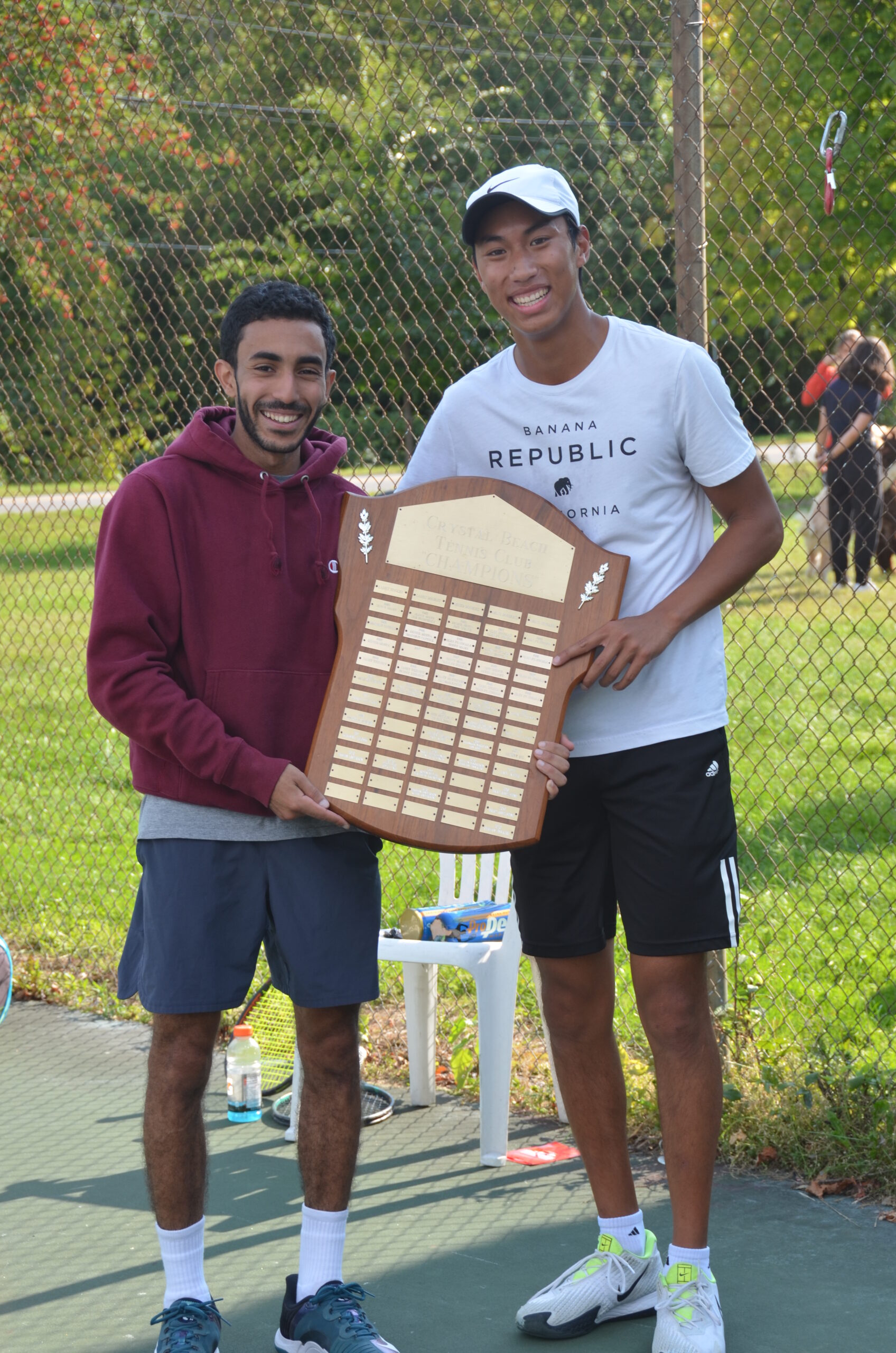 The 2021 Men's Single's Finalists - Othman and Jacob